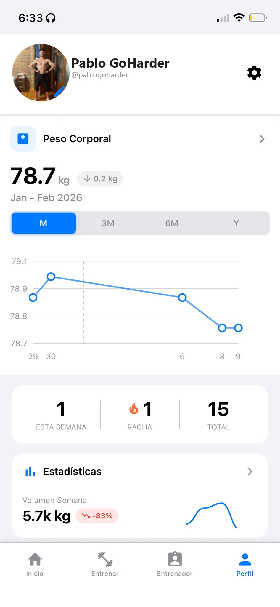 Progress tracking